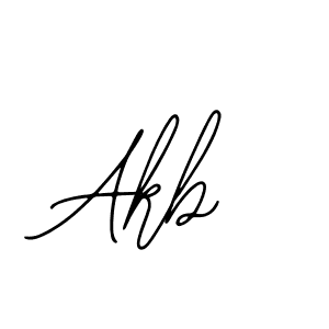 How to make Akb name signature. Use Bearetta-2O07w style for creating short signs online. This is the latest handwritten sign. Akb signature style 12 images and pictures png