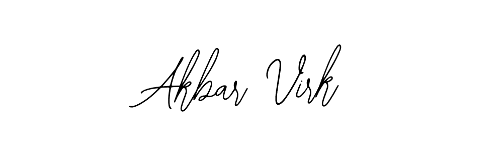 Make a beautiful signature design for name Akbar Virk. With this signature (Bearetta-2O07w) style, you can create a handwritten signature for free. Akbar Virk signature style 12 images and pictures png