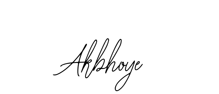 Akbhoye stylish signature style. Best Handwritten Sign (Bearetta-2O07w) for my name. Handwritten Signature Collection Ideas for my name Akbhoye. Akbhoye signature style 12 images and pictures png