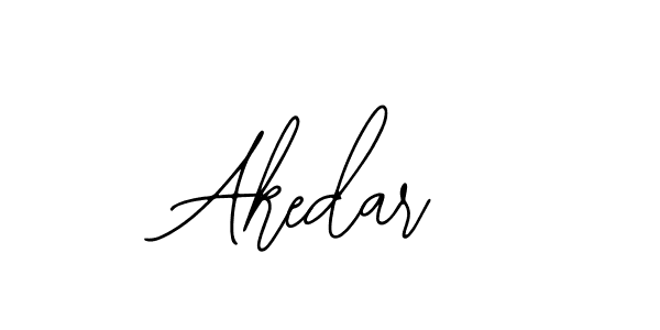 Make a beautiful signature design for name Akedar. With this signature (Bearetta-2O07w) style, you can create a handwritten signature for free. Akedar signature style 12 images and pictures png