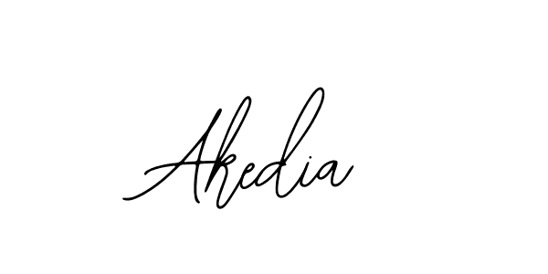 Use a signature maker to create a handwritten signature online. With this signature software, you can design (Bearetta-2O07w) your own signature for name Akedia. Akedia signature style 12 images and pictures png