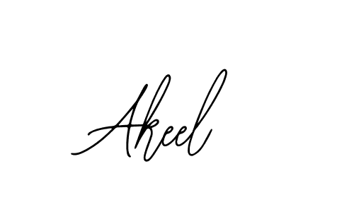 if you are searching for the best signature style for your name Akeel. so please give up your signature search. here we have designed multiple signature styles  using Bearetta-2O07w. Akeel signature style 12 images and pictures png