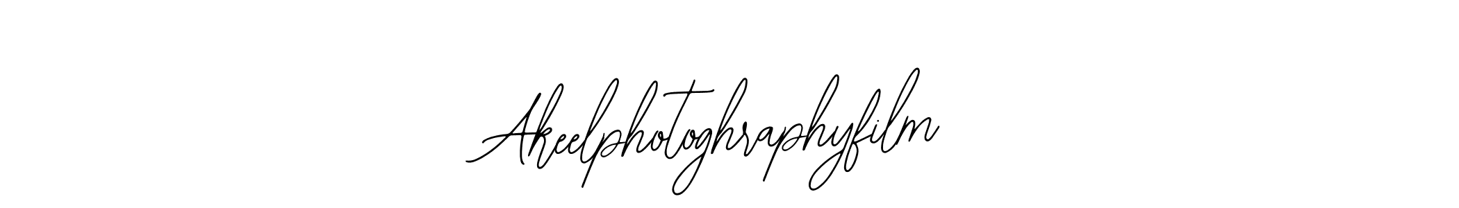 Make a beautiful signature design for name Akeelphotoghraphyfilm. With this signature (Bearetta-2O07w) style, you can create a handwritten signature for free. Akeelphotoghraphyfilm signature style 12 images and pictures png