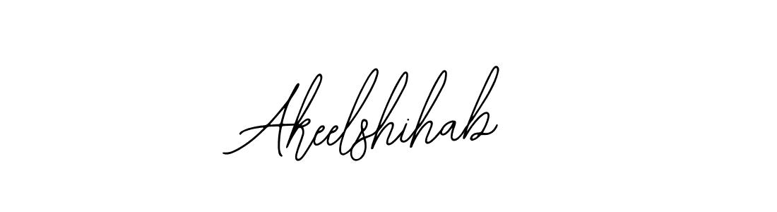 Make a beautiful signature design for name Akeelshihab. With this signature (Bearetta-2O07w) style, you can create a handwritten signature for free. Akeelshihab signature style 12 images and pictures png