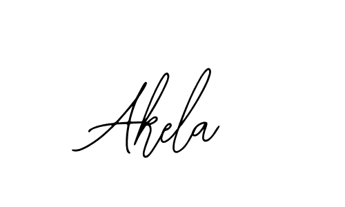 Use a signature maker to create a handwritten signature online. With this signature software, you can design (Bearetta-2O07w) your own signature for name Akela. Akela signature style 12 images and pictures png