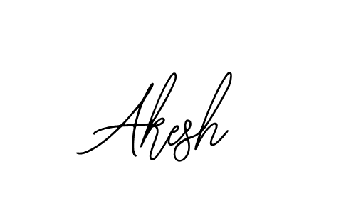 Make a beautiful signature design for name Akesh. With this signature (Bearetta-2O07w) style, you can create a handwritten signature for free. Akesh signature style 12 images and pictures png