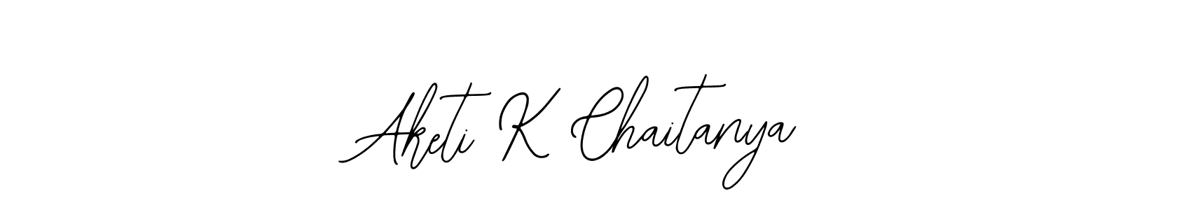 Here are the top 10 professional signature styles for the name Aketi K Chaitanya. These are the best autograph styles you can use for your name. Aketi K Chaitanya signature style 12 images and pictures png