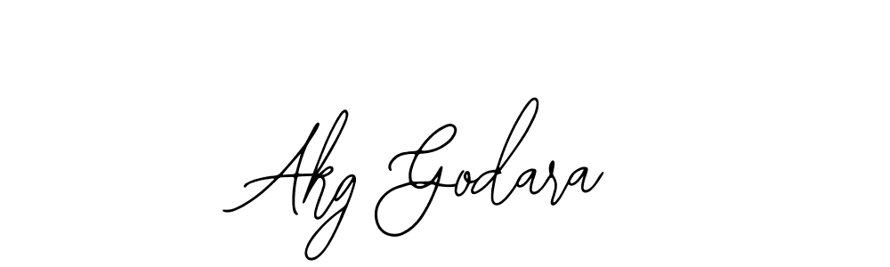 How to make Akg Godara signature? Bearetta-2O07w is a professional autograph style. Create handwritten signature for Akg Godara name. Akg Godara signature style 12 images and pictures png