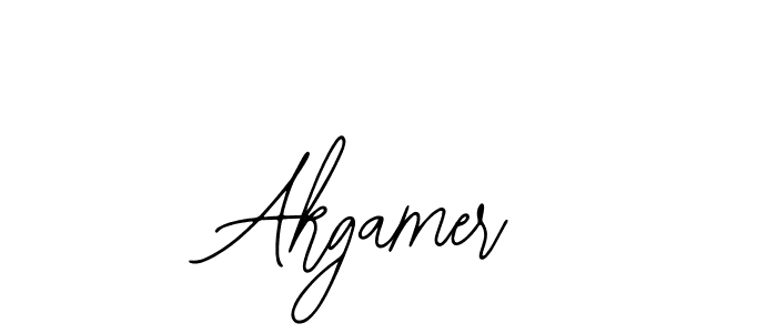 Bearetta-2O07w is a professional signature style that is perfect for those who want to add a touch of class to their signature. It is also a great choice for those who want to make their signature more unique. Get Akgamer name to fancy signature for free. Akgamer signature style 12 images and pictures png