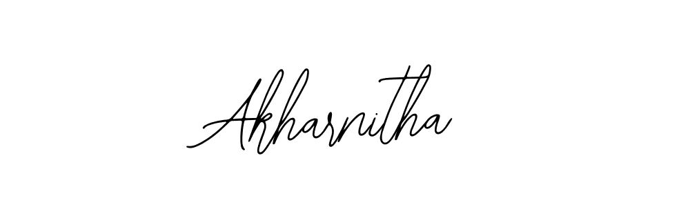 Akharnitha stylish signature style. Best Handwritten Sign (Bearetta-2O07w) for my name. Handwritten Signature Collection Ideas for my name Akharnitha. Akharnitha signature style 12 images and pictures png