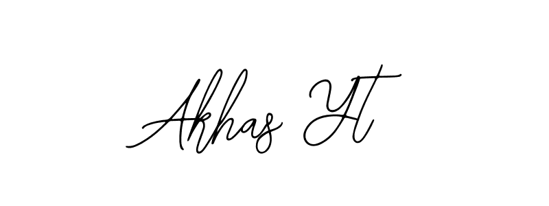 Best and Professional Signature Style for Akhas Yt. Bearetta-2O07w Best Signature Style Collection. Akhas Yt signature style 12 images and pictures png