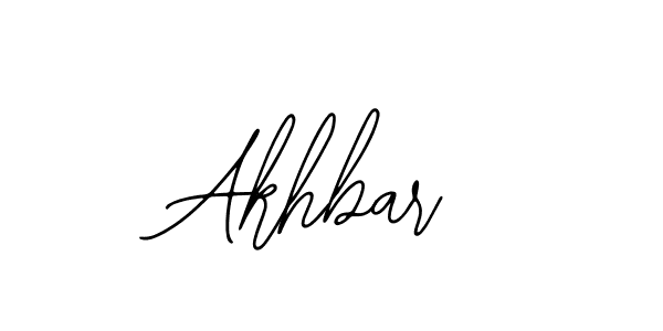 Also we have Akhbar name is the best signature style. Create professional handwritten signature collection using Bearetta-2O07w autograph style. Akhbar signature style 12 images and pictures png