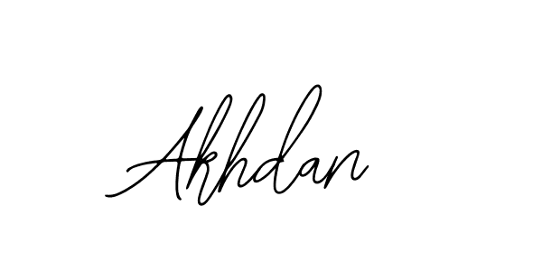 Make a beautiful signature design for name Akhdan. With this signature (Bearetta-2O07w) style, you can create a handwritten signature for free. Akhdan signature style 12 images and pictures png