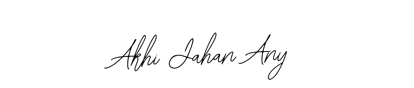 The best way (Bearetta-2O07w) to make a short signature is to pick only two or three words in your name. The name Akhi Jahan Any include a total of six letters. For converting this name. Akhi Jahan Any signature style 12 images and pictures png