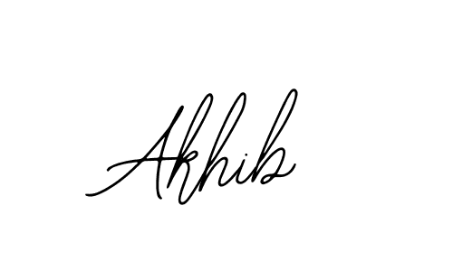 The best way (Bearetta-2O07w) to make a short signature is to pick only two or three words in your name. The name Akhib include a total of six letters. For converting this name. Akhib signature style 12 images and pictures png