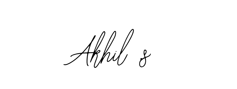 It looks lik you need a new signature style for name Akhil .s. Design unique handwritten (Bearetta-2O07w) signature with our free signature maker in just a few clicks. Akhil .s signature style 12 images and pictures png