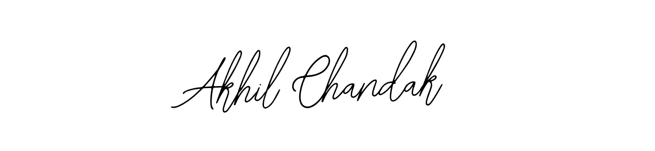 Make a beautiful signature design for name Akhil Chandak. Use this online signature maker to create a handwritten signature for free. Akhil Chandak signature style 12 images and pictures png