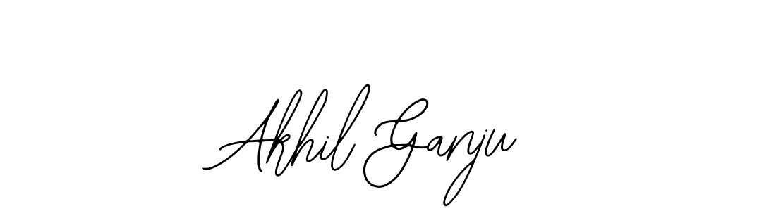 Design your own signature with our free online signature maker. With this signature software, you can create a handwritten (Bearetta-2O07w) signature for name Akhil Ganju. Akhil Ganju signature style 12 images and pictures png