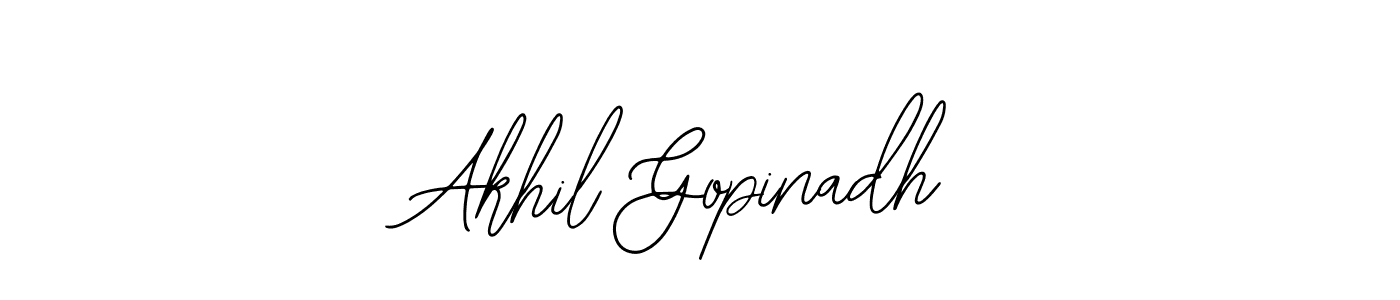 Best and Professional Signature Style for Akhil Gopinadh. Bearetta-2O07w Best Signature Style Collection. Akhil Gopinadh signature style 12 images and pictures png