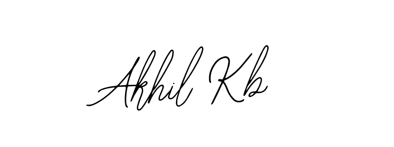 Use a signature maker to create a handwritten signature online. With this signature software, you can design (Bearetta-2O07w) your own signature for name Akhil Kb. Akhil Kb signature style 12 images and pictures png