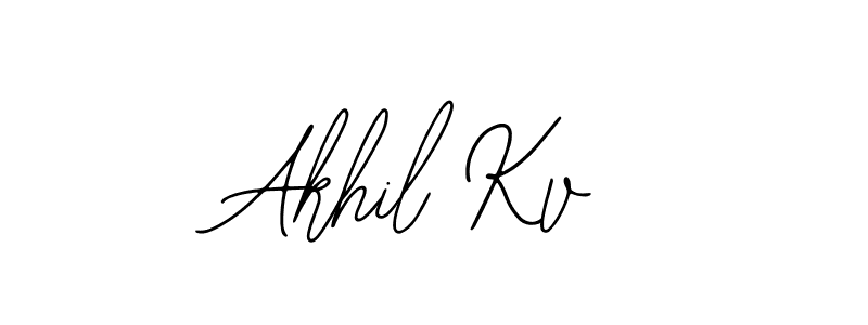 Bearetta-2O07w is a professional signature style that is perfect for those who want to add a touch of class to their signature. It is also a great choice for those who want to make their signature more unique. Get Akhil Kv name to fancy signature for free. Akhil Kv signature style 12 images and pictures png