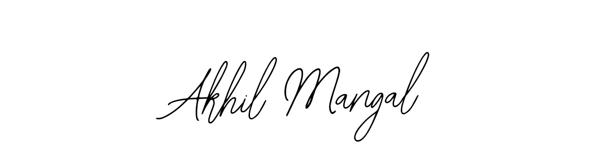 How to Draw Akhil Mangal signature style? Bearetta-2O07w is a latest design signature styles for name Akhil Mangal. Akhil Mangal signature style 12 images and pictures png