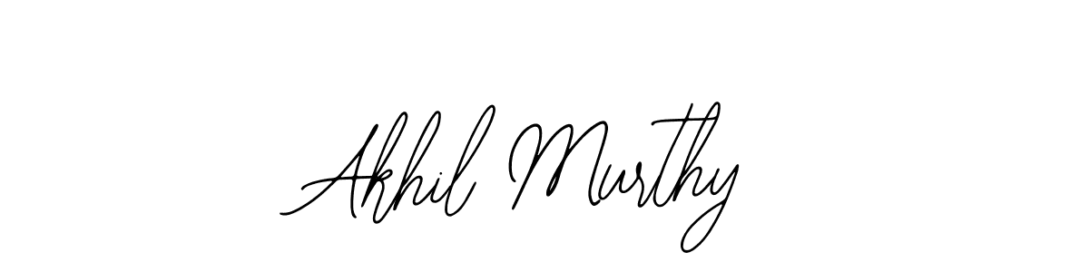 Akhil Murthy stylish signature style. Best Handwritten Sign (Bearetta-2O07w) for my name. Handwritten Signature Collection Ideas for my name Akhil Murthy. Akhil Murthy signature style 12 images and pictures png