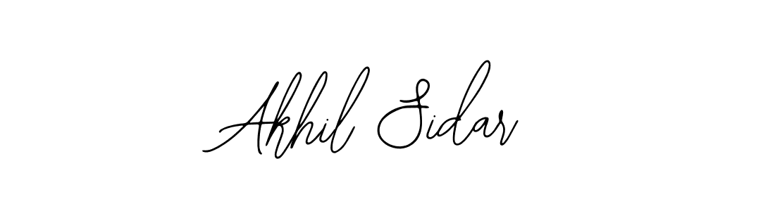 Create a beautiful signature design for name Akhil Sidar. With this signature (Bearetta-2O07w) fonts, you can make a handwritten signature for free. Akhil Sidar signature style 12 images and pictures png