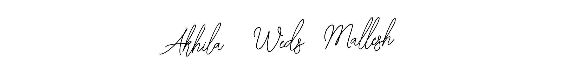 This is the best signature style for the Akhila   Weds  Mallesh name. Also you like these signature font (Bearetta-2O07w). Mix name signature. Akhila   Weds  Mallesh signature style 12 images and pictures png