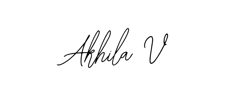 This is the best signature style for the Akhila V name. Also you like these signature font (Bearetta-2O07w). Mix name signature. Akhila V signature style 12 images and pictures png