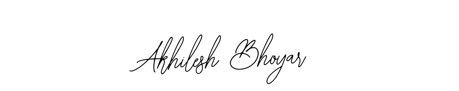 Make a beautiful signature design for name Akhilesh Bhoyar. With this signature (Bearetta-2O07w) style, you can create a handwritten signature for free. Akhilesh Bhoyar signature style 12 images and pictures png