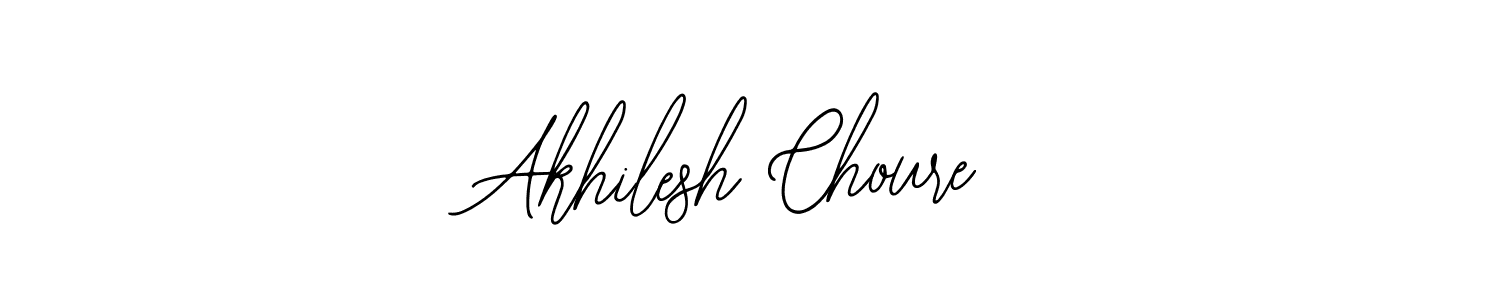 Design your own signature with our free online signature maker. With this signature software, you can create a handwritten (Bearetta-2O07w) signature for name Akhilesh Choure. Akhilesh Choure signature style 12 images and pictures png