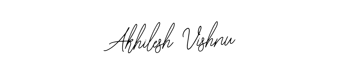 Create a beautiful signature design for name Akhilesh Vishnu. With this signature (Bearetta-2O07w) fonts, you can make a handwritten signature for free. Akhilesh Vishnu signature style 12 images and pictures png