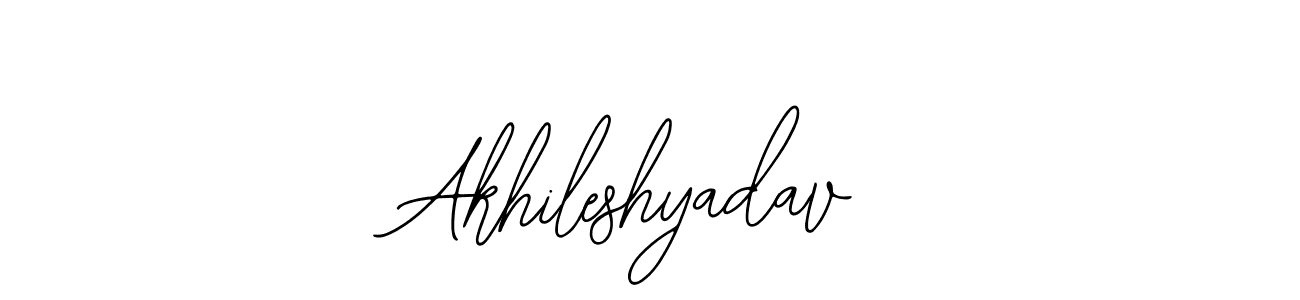 Design your own signature with our free online signature maker. With this signature software, you can create a handwritten (Bearetta-2O07w) signature for name Akhileshyadav. Akhileshyadav signature style 12 images and pictures png