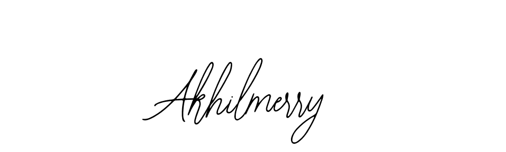 Make a beautiful signature design for name Akhilmerry. With this signature (Bearetta-2O07w) style, you can create a handwritten signature for free. Akhilmerry signature style 12 images and pictures png