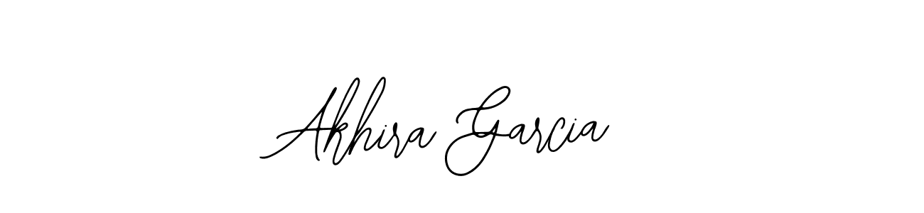 Design your own signature with our free online signature maker. With this signature software, you can create a handwritten (Bearetta-2O07w) signature for name Akhira Garcia. Akhira Garcia signature style 12 images and pictures png