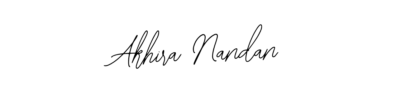 Akhira Nandan stylish signature style. Best Handwritten Sign (Bearetta-2O07w) for my name. Handwritten Signature Collection Ideas for my name Akhira Nandan. Akhira Nandan signature style 12 images and pictures png