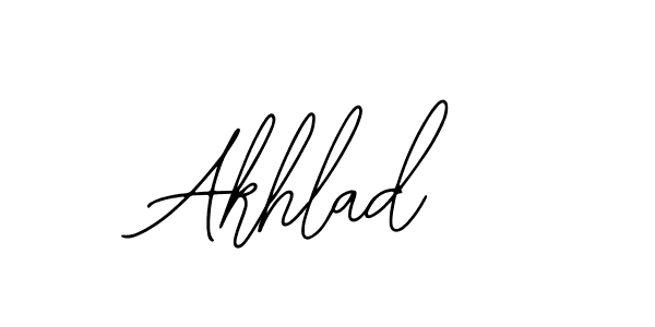 Make a beautiful signature design for name Akhlad. With this signature (Bearetta-2O07w) style, you can create a handwritten signature for free. Akhlad signature style 12 images and pictures png