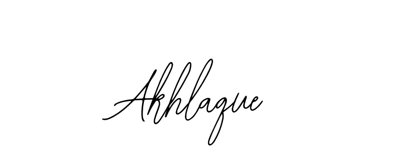 The best way (Bearetta-2O07w) to make a short signature is to pick only two or three words in your name. The name Akhlaque include a total of six letters. For converting this name. Akhlaque signature style 12 images and pictures png