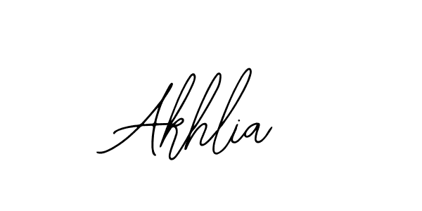 Similarly Bearetta-2O07w is the best handwritten signature design. Signature creator online .You can use it as an online autograph creator for name Akhlia. Akhlia signature style 12 images and pictures png