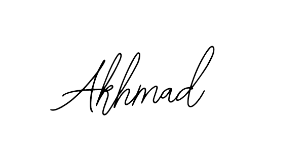 Also You can easily find your signature by using the search form. We will create Akhmad name handwritten signature images for you free of cost using Bearetta-2O07w sign style. Akhmad signature style 12 images and pictures png