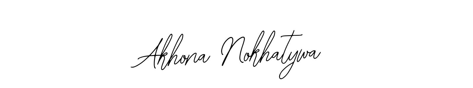 How to Draw Akhona Nokhatywa signature style? Bearetta-2O07w is a latest design signature styles for name Akhona Nokhatywa. Akhona Nokhatywa signature style 12 images and pictures png