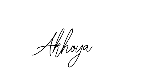 Make a beautiful signature design for name Akhoya. With this signature (Bearetta-2O07w) style, you can create a handwritten signature for free. Akhoya signature style 12 images and pictures png