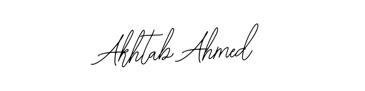 How to make Akhtab Ahmed signature? Bearetta-2O07w is a professional autograph style. Create handwritten signature for Akhtab Ahmed name. Akhtab Ahmed signature style 12 images and pictures png