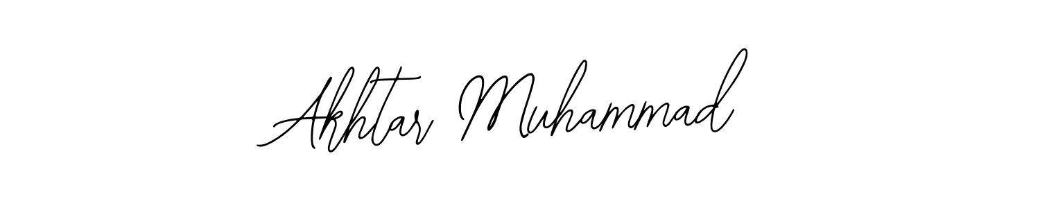 Create a beautiful signature design for name Akhtar Muhammad. With this signature (Bearetta-2O07w) fonts, you can make a handwritten signature for free. Akhtar Muhammad signature style 12 images and pictures png