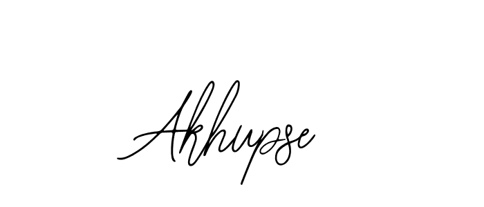 Make a beautiful signature design for name Akhupse. With this signature (Bearetta-2O07w) style, you can create a handwritten signature for free. Akhupse signature style 12 images and pictures png