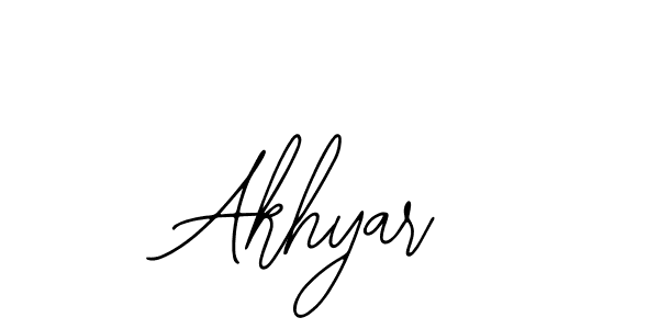 Make a beautiful signature design for name Akhyar. With this signature (Bearetta-2O07w) style, you can create a handwritten signature for free. Akhyar signature style 12 images and pictures png