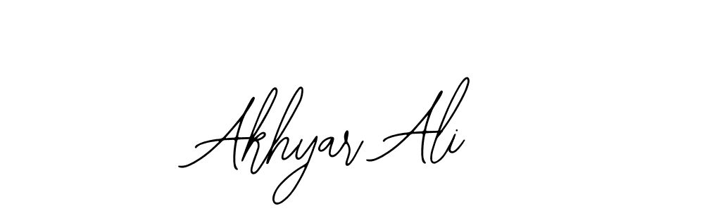 It looks lik you need a new signature style for name Akhyar Ali. Design unique handwritten (Bearetta-2O07w) signature with our free signature maker in just a few clicks. Akhyar Ali signature style 12 images and pictures png