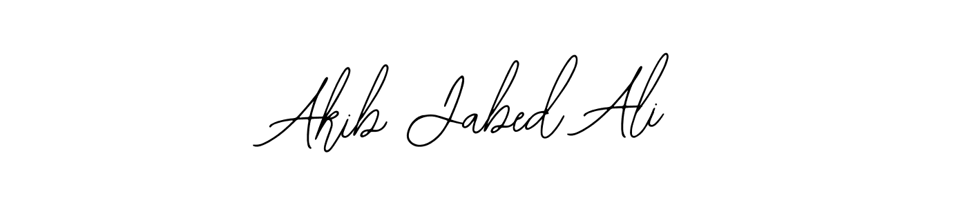Make a beautiful signature design for name Akib Jabed Ali. With this signature (Bearetta-2O07w) style, you can create a handwritten signature for free. Akib Jabed Ali signature style 12 images and pictures png