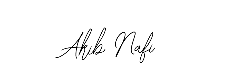 Bearetta-2O07w is a professional signature style that is perfect for those who want to add a touch of class to their signature. It is also a great choice for those who want to make their signature more unique. Get Akib Nafi name to fancy signature for free. Akib Nafi signature style 12 images and pictures png